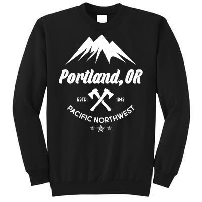 Portland Oregon Estd1843 Pacific Northwest Sweatshirt