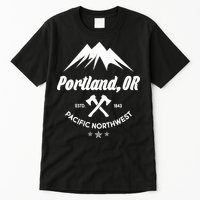 Portland Oregon Estd1843 Pacific Northwest Tall T-Shirt
