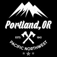 Portland Oregon Estd1843 Pacific Northwest Tall T-Shirt