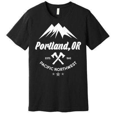 Portland Oregon Estd1843 Pacific Northwest Premium T-Shirt