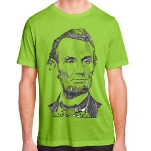 Portrait of Abraham Lincoln Adult ChromaSoft Performance T-Shirt