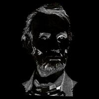 Portrait of Abraham Lincoln City Backpack