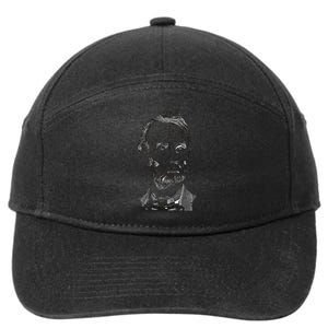 Portrait of Abraham Lincoln 7-Panel Snapback Hat