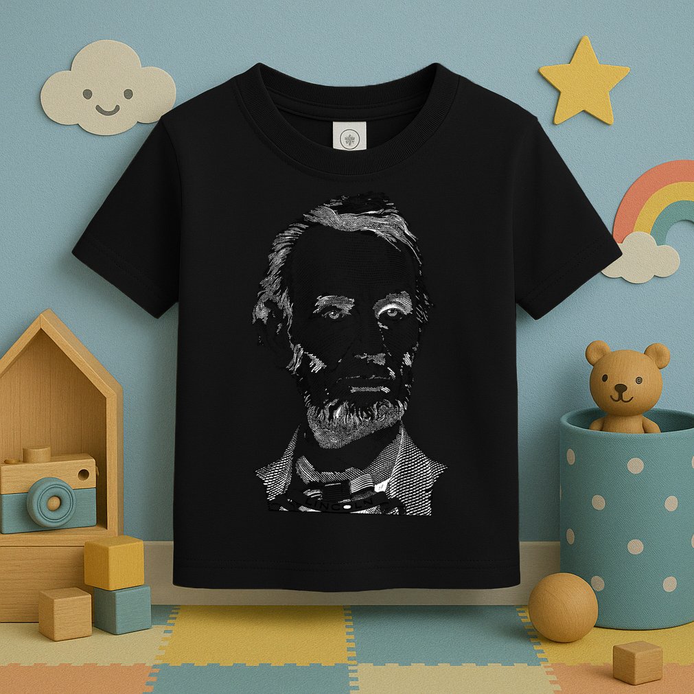 Portrait of Abraham Lincoln Toddler T-Shirt