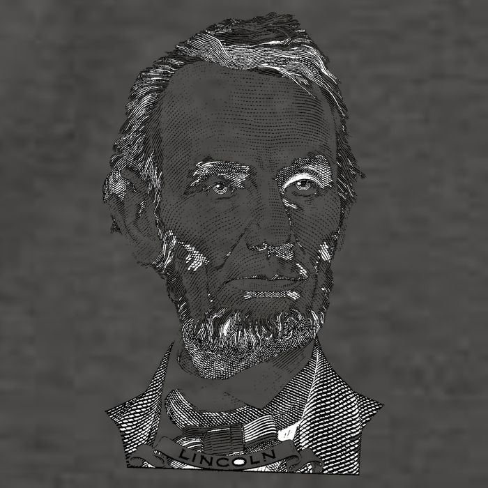 Portrait of Abraham Lincoln Vector Backpack