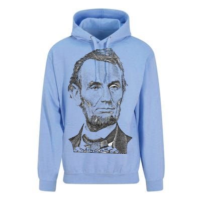 Portrait of Abraham Lincoln Unisex Surf Hoodie