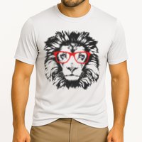 Portrait of Lion with glasses Performance Shirt