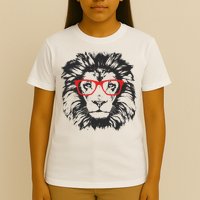 Portrait of Lion with glasses T-Shirt