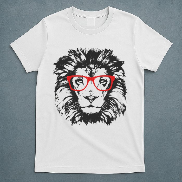 Portrait of Lion with glasses T-Shirt