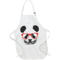 Portrait of Panda with glasses Apron
