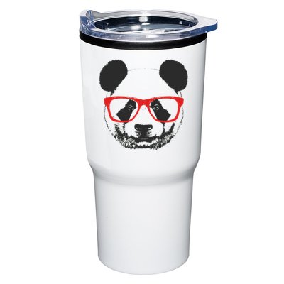 Portrait of Panda with glasses Tumbler