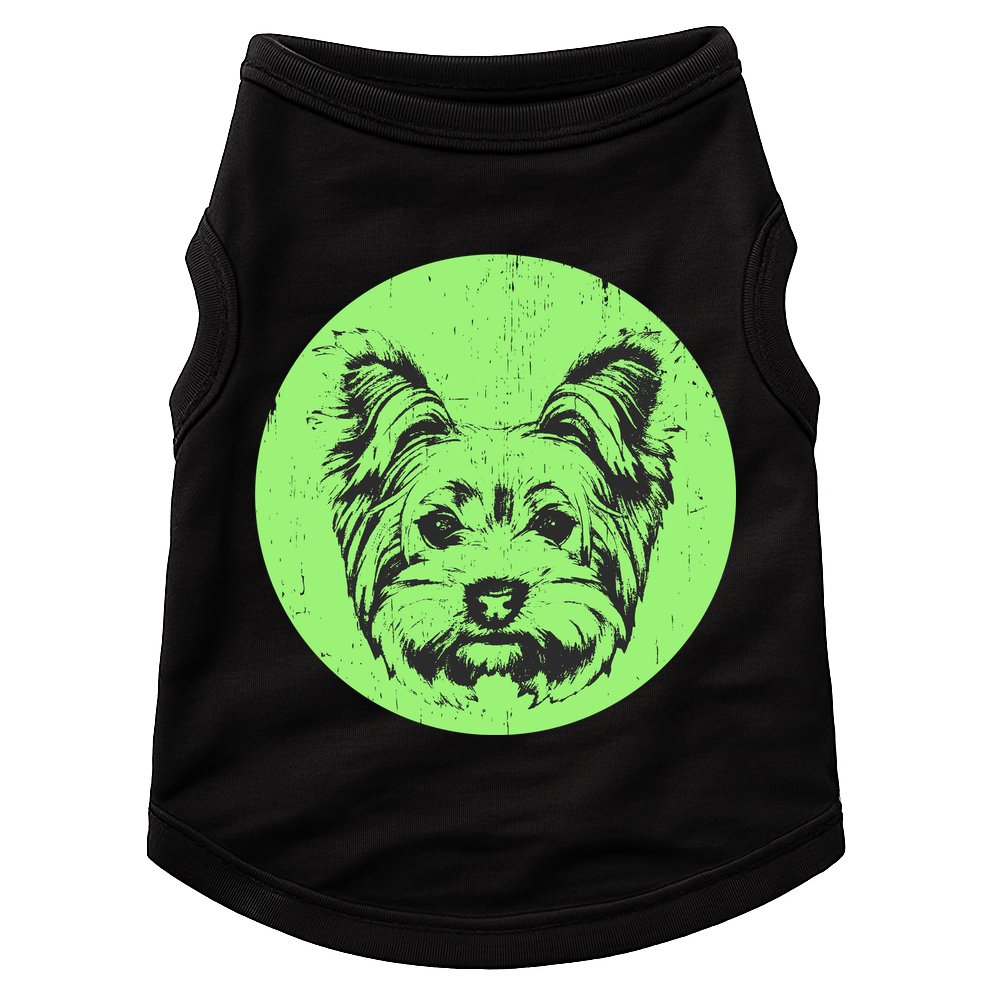Portrait of Yorkshire Terrier Dog Doggie Tank