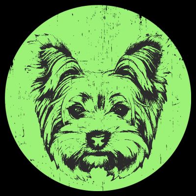 Portrait of Yorkshire Terrier Dog T-Shirt