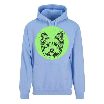 Portrait of Yorkshire Terrier Dog Unisex Surf Hoodie