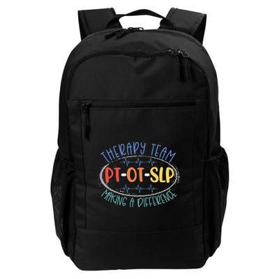 Pt Ot Slp Therapy Team Making A Difference Rehab Week Month Daily Commute Backpack