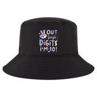 Peace Out Single Digits I'm 10 Year Old 10th Birthday Cool Comfort Performance Bucket Hat