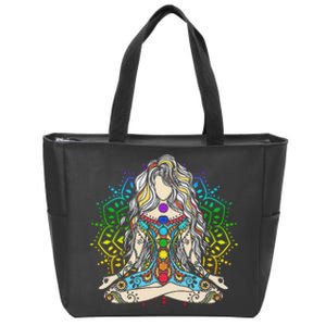 Peace Out Single Digits I'm 10 Retro Sunflower Groovy Zip Tote Bag