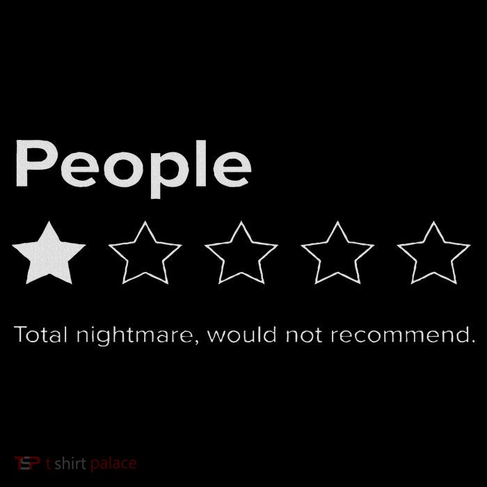 People, One Star, Total Nightmare, Would Not Recommend Bag