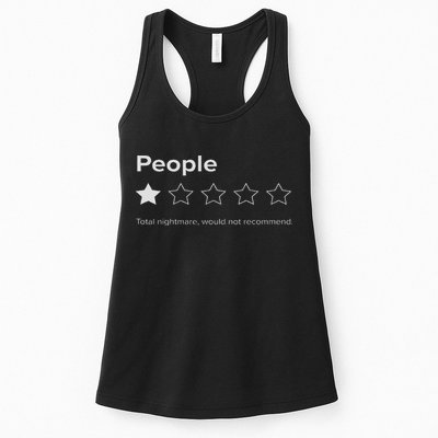 People, One Star, Total Nightmare, Would Not Recommend Womens Tank Top