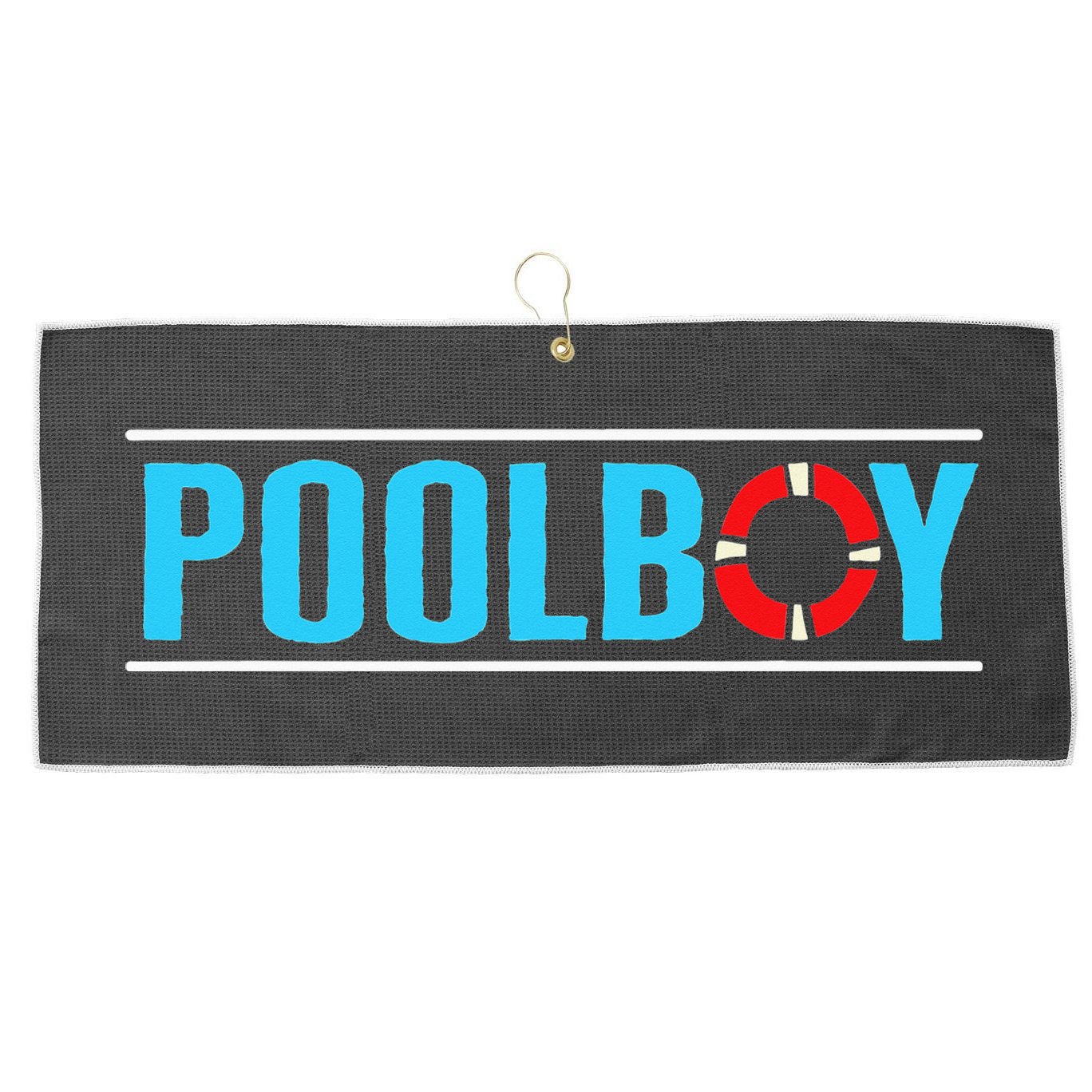 Pool outdoor swimming pool Large Microfiber Waffle Golf Towel
