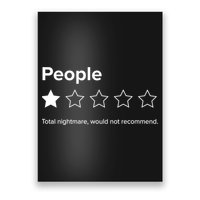 People One Star Total Nightmare Would Not Recommend Poster