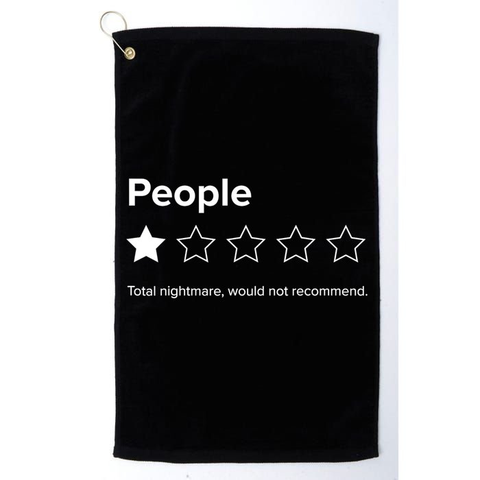 People One Star Total Nightmare Would Not Recommend Golf Towel