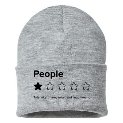 People One Star Total Nightmare Would Not Recommend Sustainable Knit Beanie