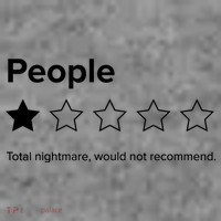 People One Star Total Nightmare Would Not Recommend Women's V-Neck T-Shirt