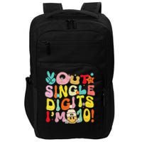 Peace Out Single Digits Groovy 10th Birthday Impact Tech Backpack