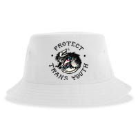 Protecttrans Opossum Support Lgbt Pride Sustainable Bucket Hat