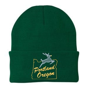 Portland Oregon Swea Knit Cap Winter Beanie