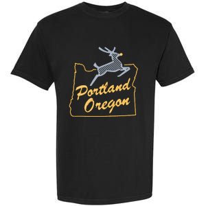 Portland Oregon Swea Garment-Dyed Heavyweight T-Shirt