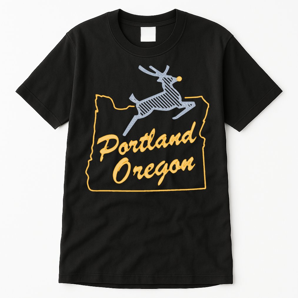 Portland Oregon Swea Tall T-Shirt