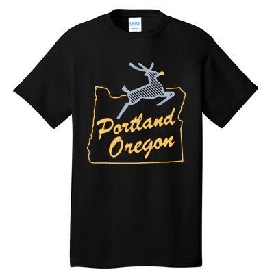 Portland Oregon Swea Tall T-Shirt