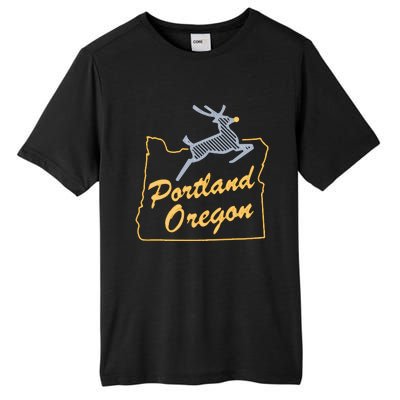 Portland Oregon Swea Tall Fusion ChromaSoft Performance T-Shirt