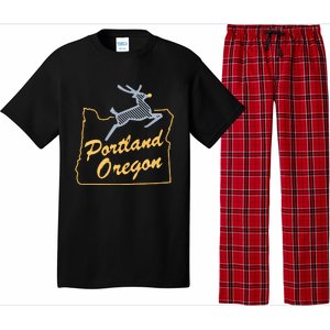 Portland Oregon Swea Pajama Set