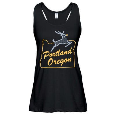 Portland Oregon Swea Ladies Essential Flowy Tank