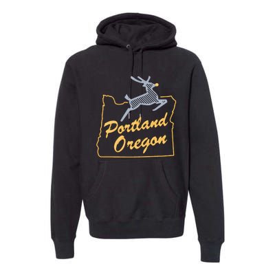 Portland Oregon Swea Premium Hoodie