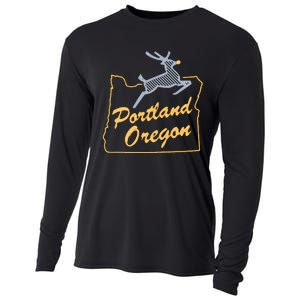 Portland Oregon Swea Cooling Performance Long Sleeve Crew