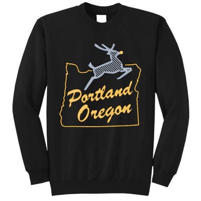 Portland Oregon Swea Tall Sweatshirt