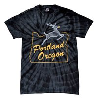 Portland Oregon Swea Tie-Dye T-Shirt