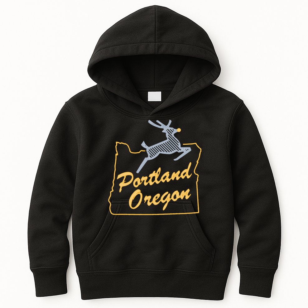 Portland Oregon Swea Kids Hoodie