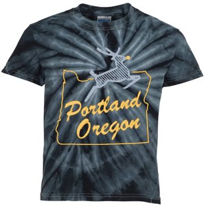 Portland Oregon Swea Kids Tie-Dye T-Shirt