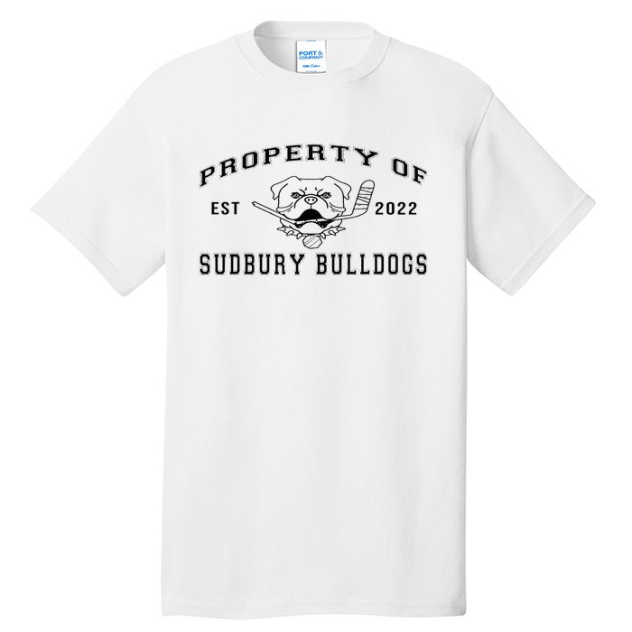 Property Of Sudbury Bulldog Funny Tall T-Shirt