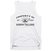 Property Of Sudbury Bulldog Funny Tank Top