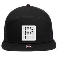 Pixeltable Open Source Ai Data Infrastructure 7 Panel Mesh Trucker Snapback Hat