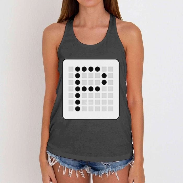 Pixeltable Open Source Ai Data Infrastructure Women's Knotted Racerback Tank