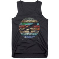 Planets Of Solar System Telescope Astronomy Science Fan Tank Top