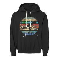 Planets Of Solar System Telescope Astronomy Science Fan Garment-Dyed Fleece Hoodie