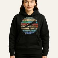Planets Of Solar System Telescope Astronomy Science Fan Hoodie